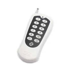 1000m Long Range 12 Channel 433MHz RF Wireless Remote Control