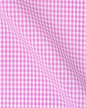 Canclini London Pink Check Shirt 2420.w831.0261.fan