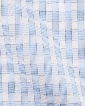 Canclini London Sky Blue Check Shirt 2420.w8781.0001.fan