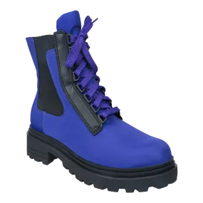 COMMANDER in BLUE Combat Boots