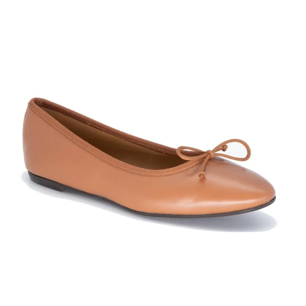 Lisa Conti Flats Leather Tan (9351)